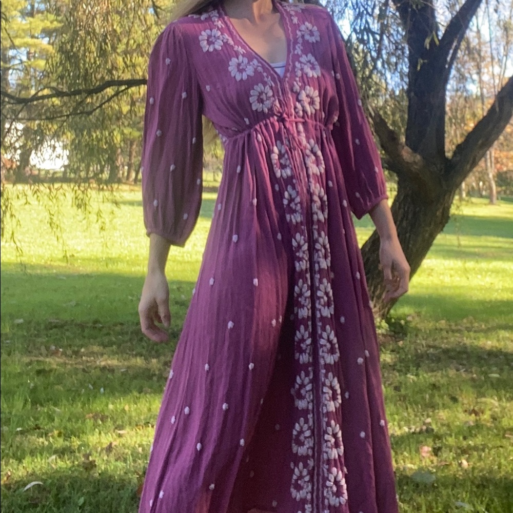 Free People raspberry dress